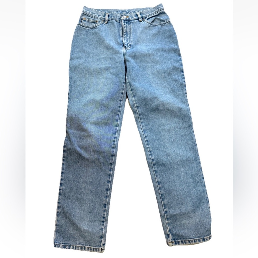 Lauren Ralph Lauren Jeans Womens 10 Classic Straight Blue Denim 100% Cotton LRL
